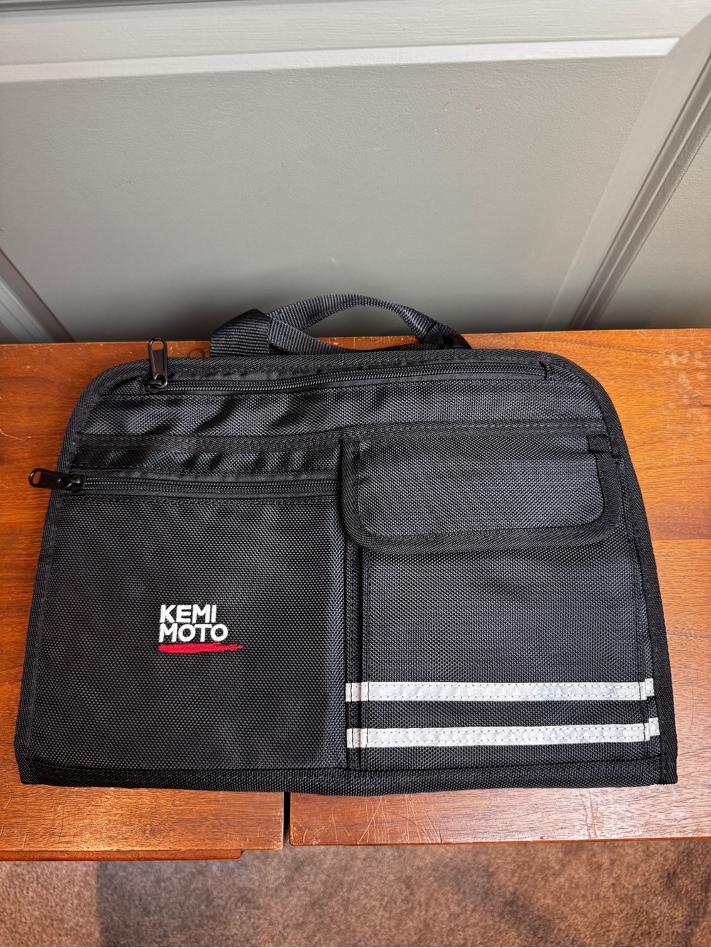 KEMIMOTO Motorcycle Tour Pack Lid Organizer